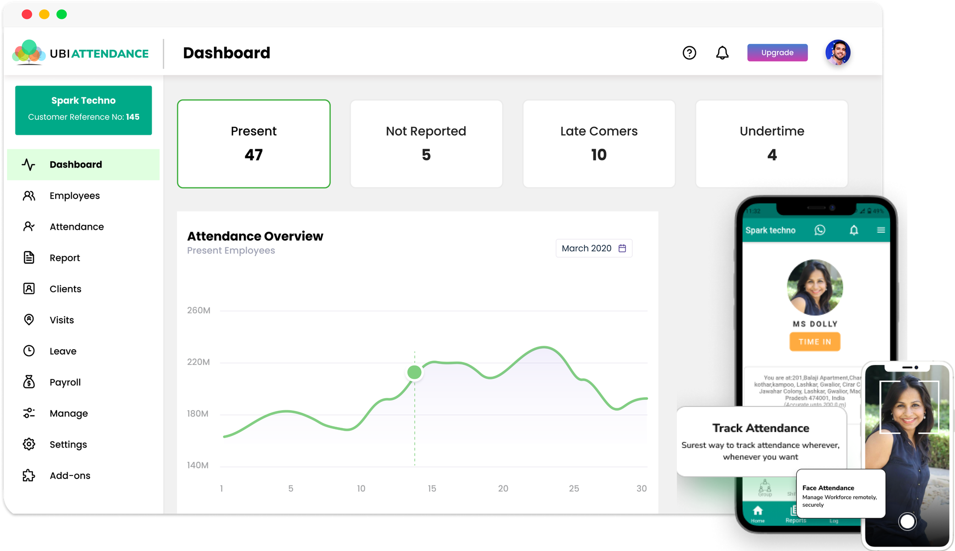 Assortment of fresh food